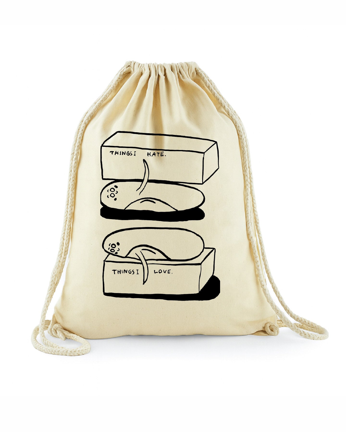 Things I Hate Love Ové Pictures Bavlnený Vak