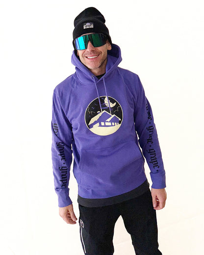 GRAPE 25 WINTER - hoodie purple