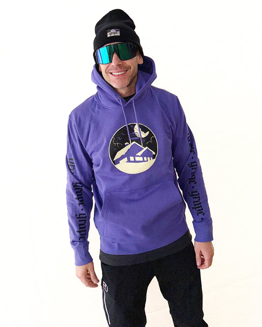 GRAPE 25 WINTER - hoodie purple