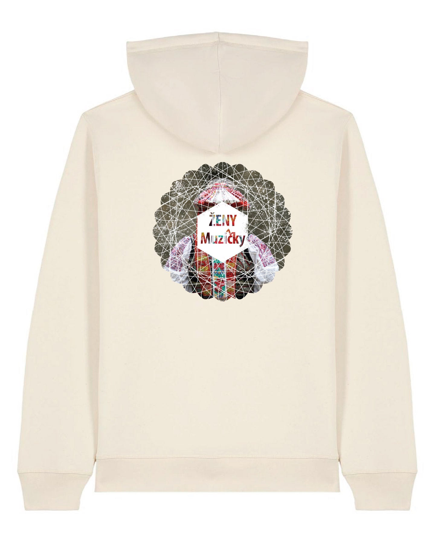 Ženy z Muzičky – hoodie sand white