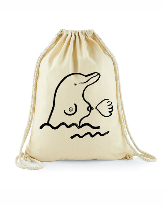Dolphin Milk Ové Pictures Bavlnený Vak