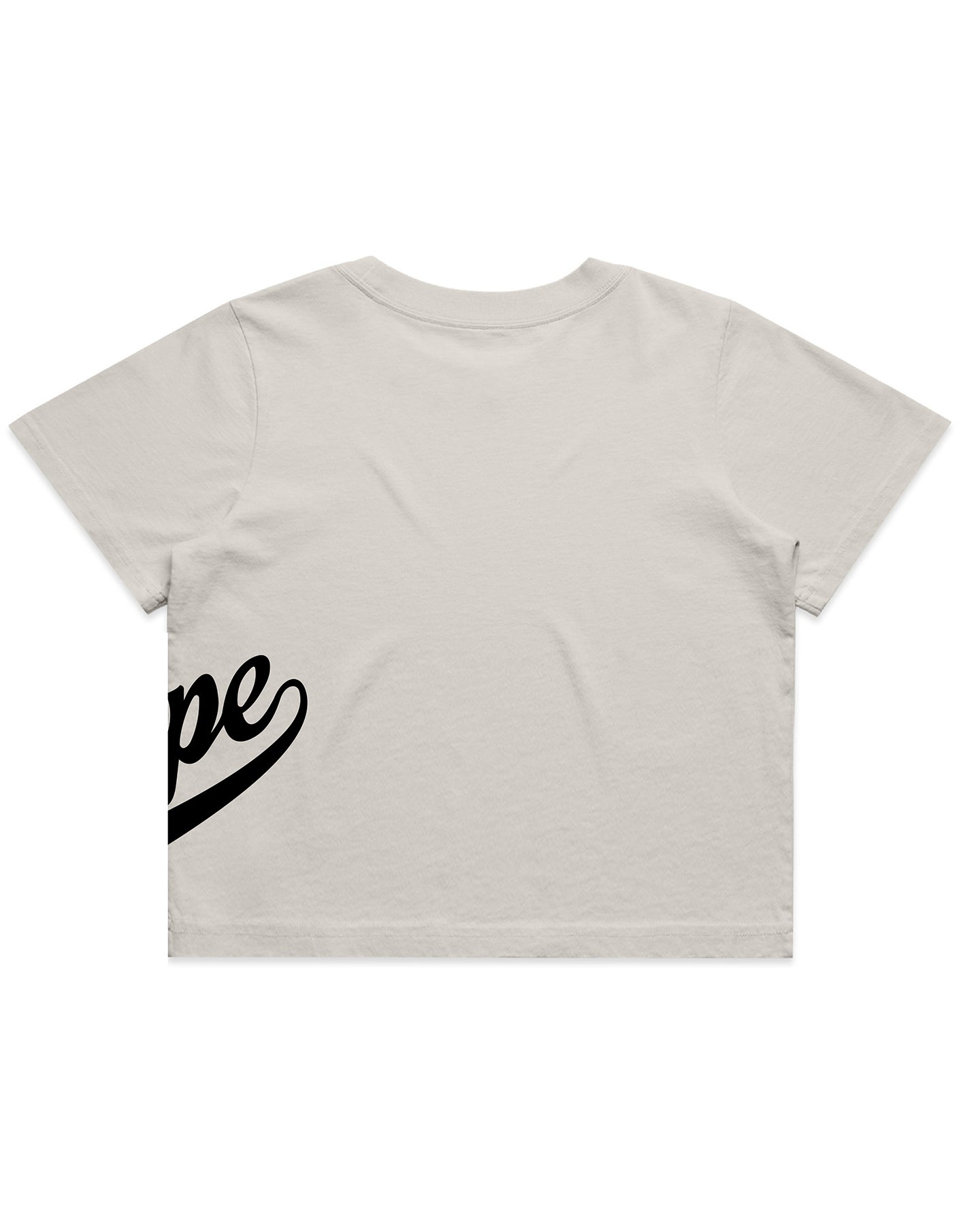 GRAPE 25 CROP TOP 1 Faded Bone