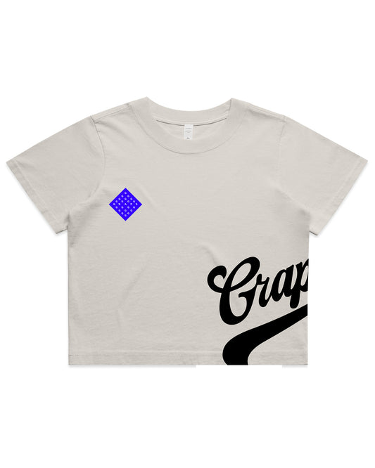 GRAPE 25 CROP TOP 1 Faded Bone