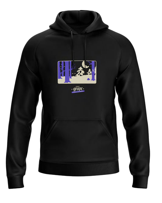GRAPE 25 WINTER - hoodie black